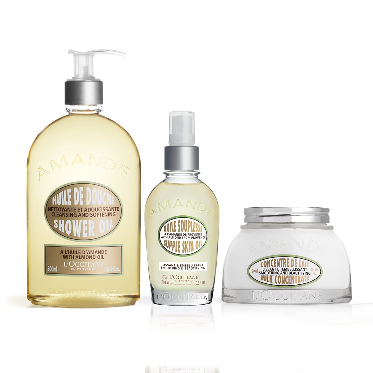 Almond Body Care Trio