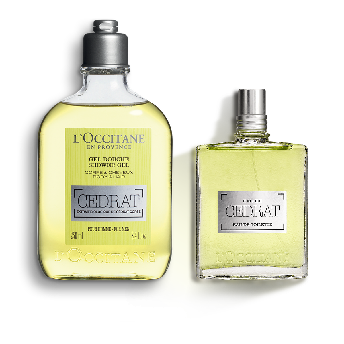 Cedrat Shower Gel  EDT Duo