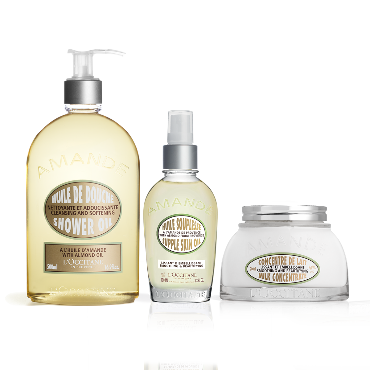 Almond Body Care Trio