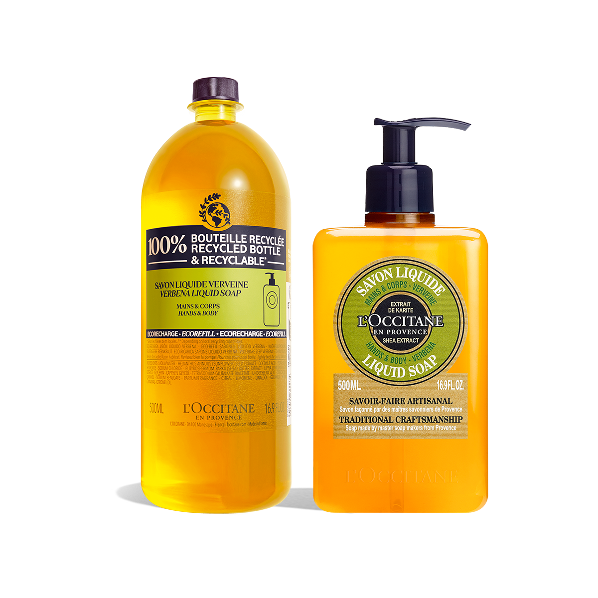 Shea Verbena Hand Soap Jumbo Duo